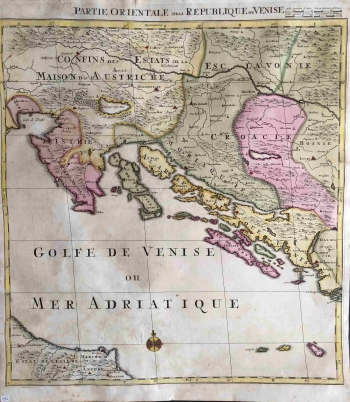 MORTIER,  PIERRE: VENETIAN ISTRIA AND DALMATIA WITH NEIGHBOURING LANDS